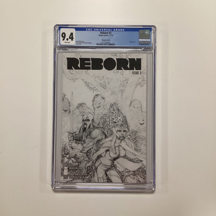 Reborn #3 2017 CGC 9.8 Greg Capullo 1:100 Variant0