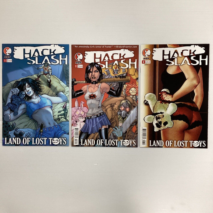 Hack/Slash Land of Lost Toys #1-3 2005 VF/NM