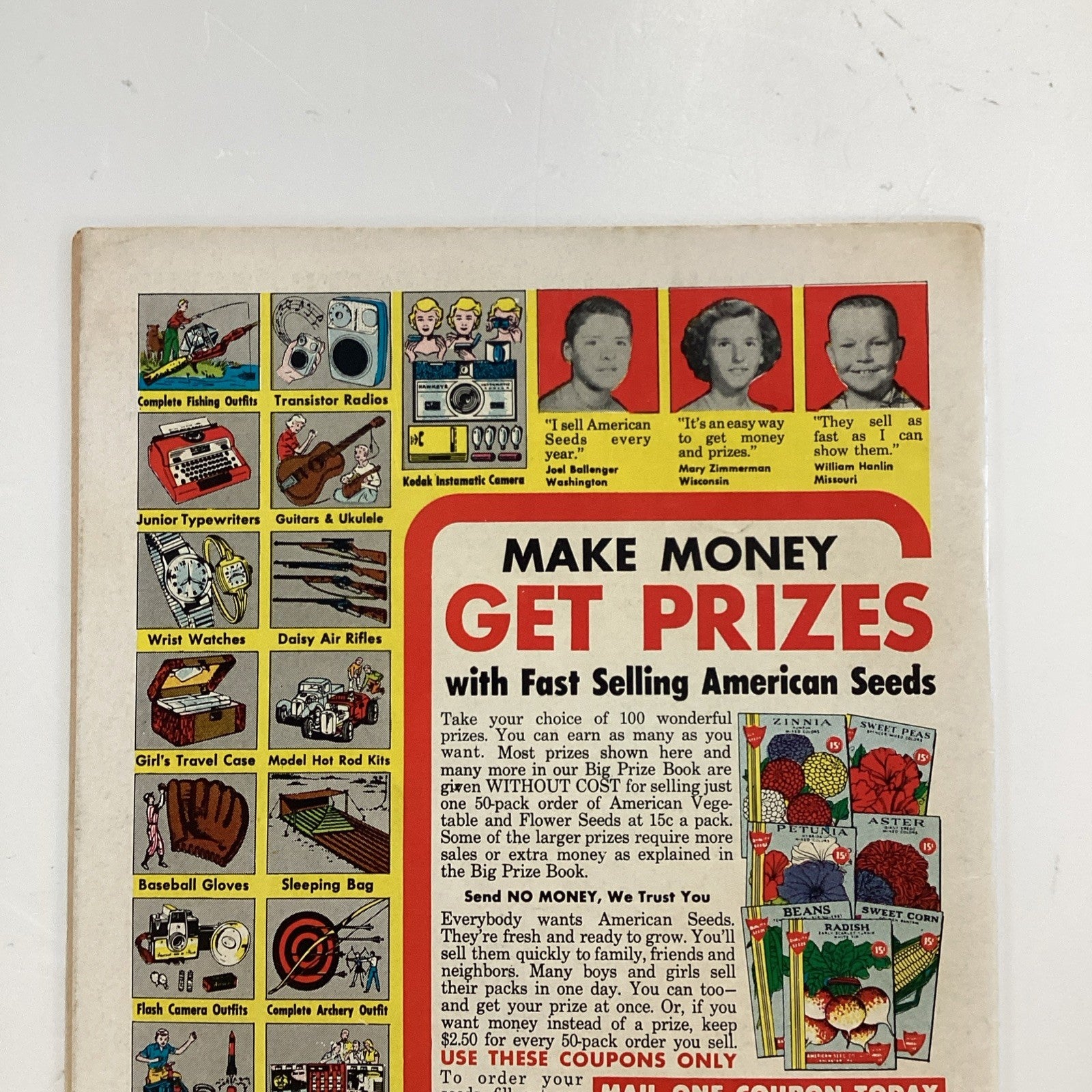 Action Comics #335 1966 VG Pence Stamp7