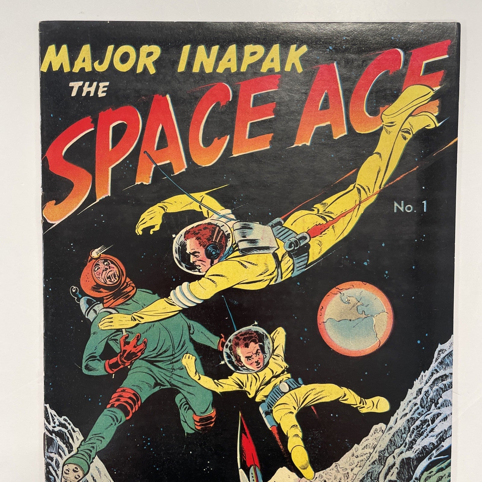 Major Inapak The Space Ace #1 1951 VG/FN Golden Age1