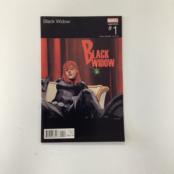 Black Widow #1 2016 VF Noto Hip Hop Variant Cover Missy Elliott Homage0