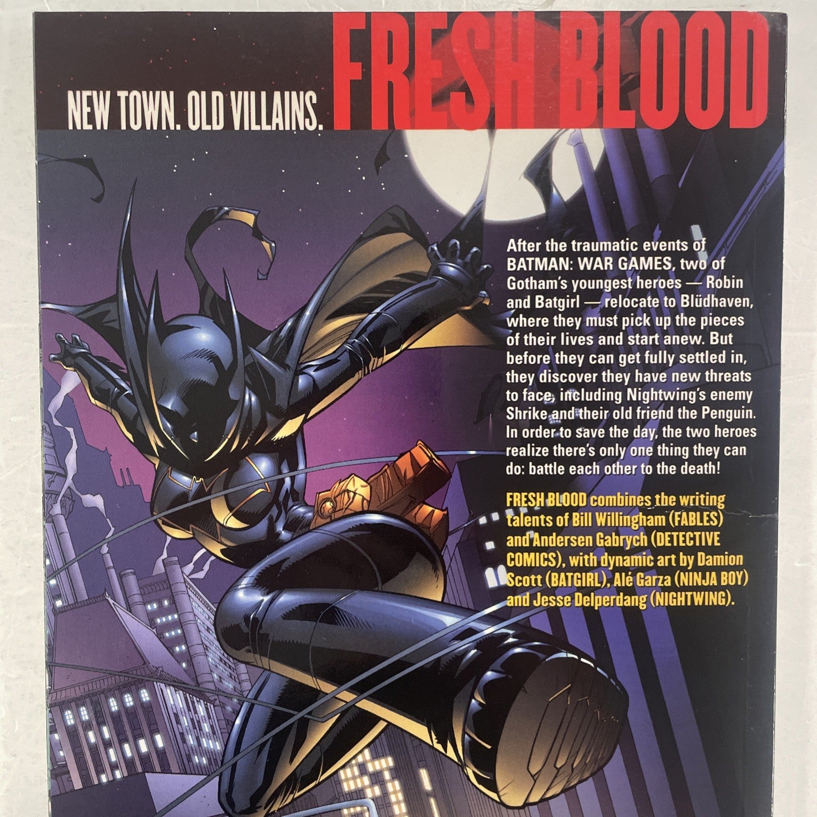 Robin Batgirl Fresh Blood 2005 TPB Trade Paperback Graphic Novel DC Comics5