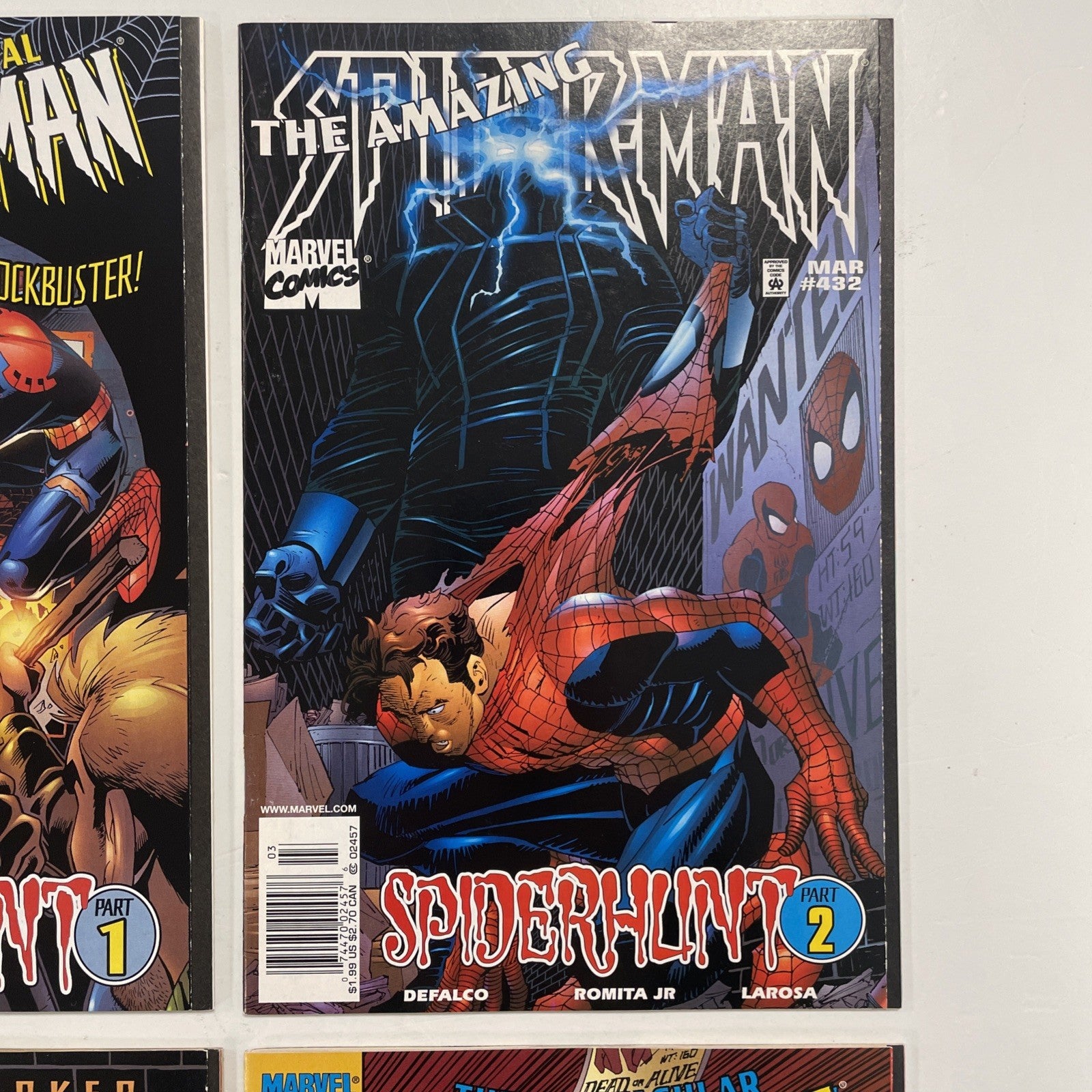 Spider-Man: Spiderhunt #1-4 1998 Complete Set Mid-high Grades2