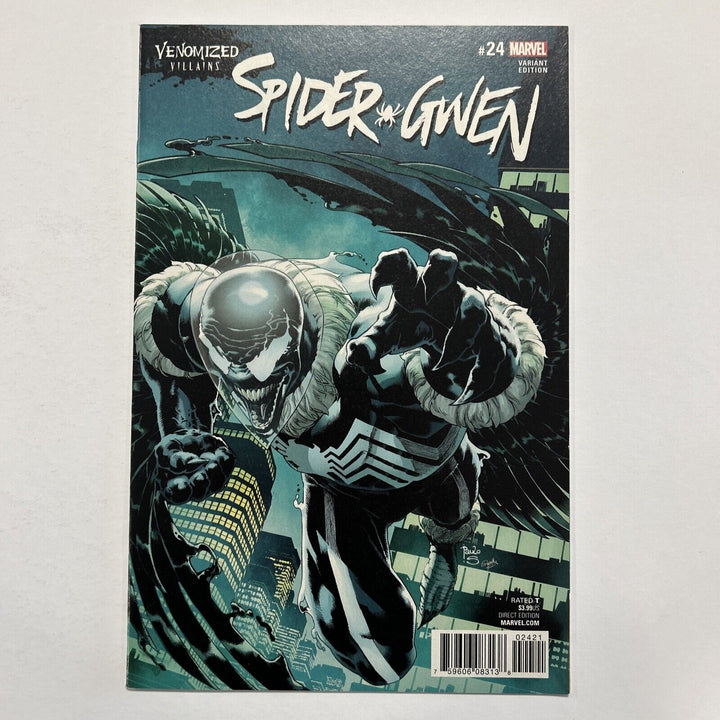 Spider-Gwen #24 2017 NM- Paolo Siquera Venomized Variant