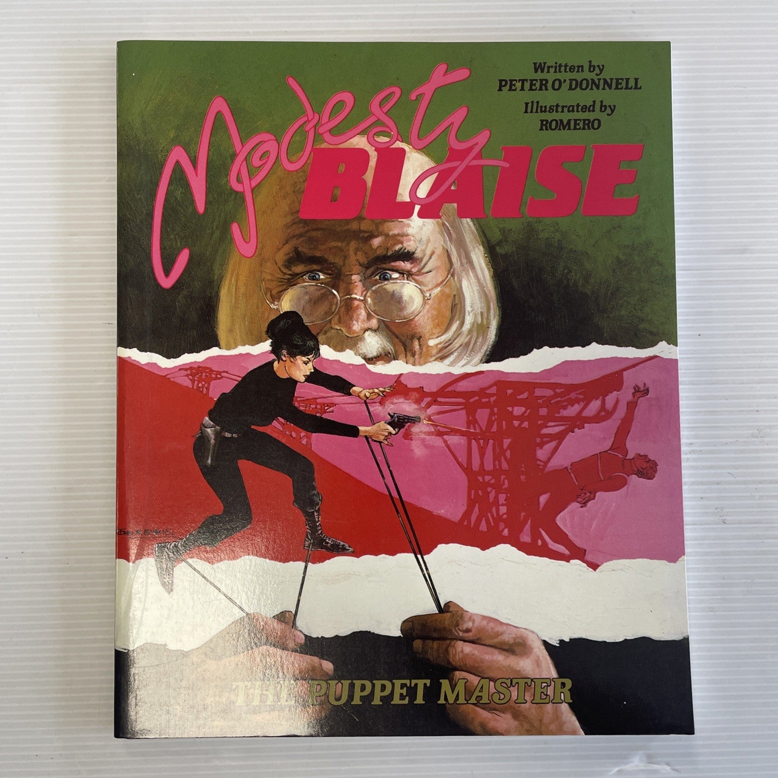 Modesty Blaise: The Puppet Master Peter O'Donnell 1987 Graphic Novel0