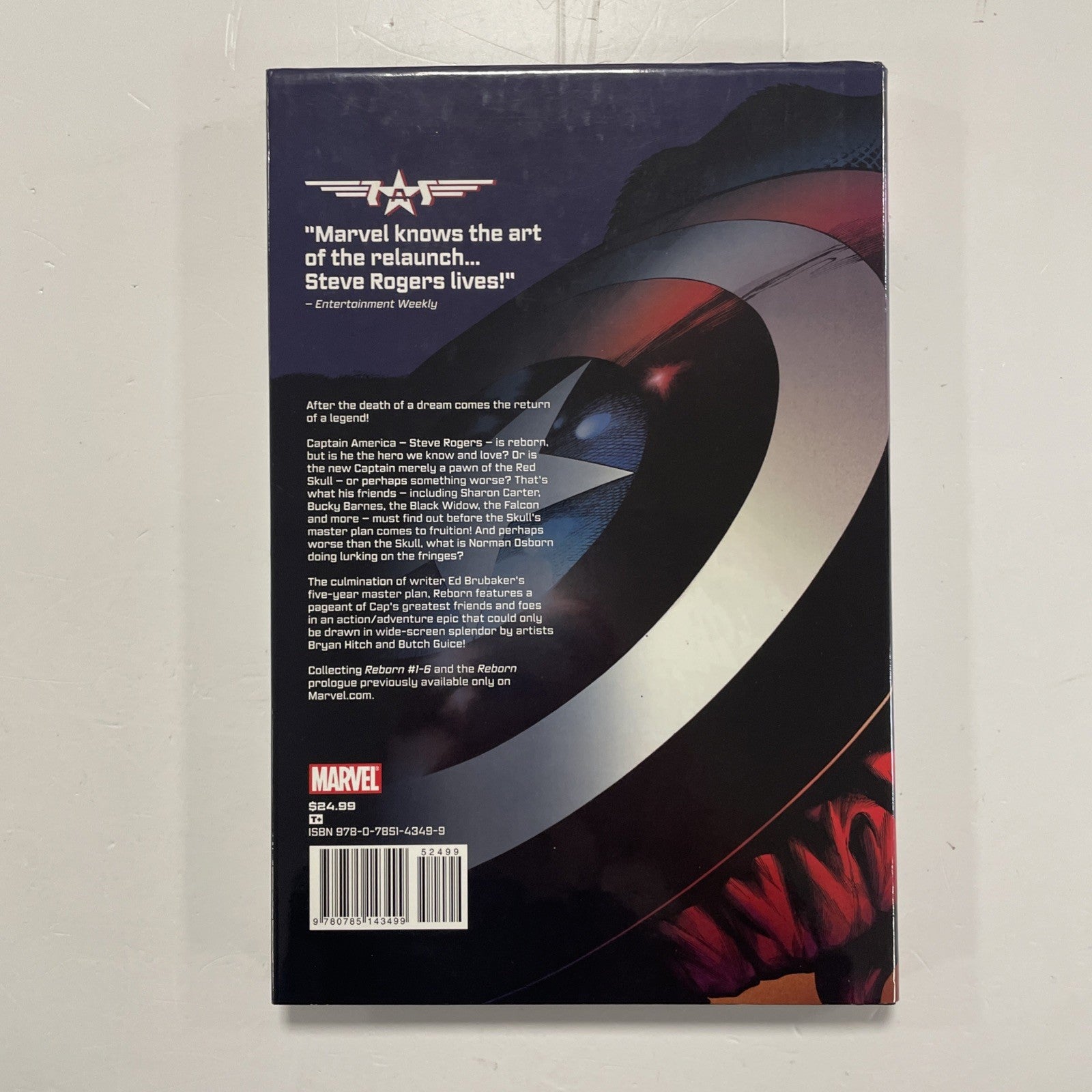 Captain America Reborn 2010 Hardcover HC Collects #1-66