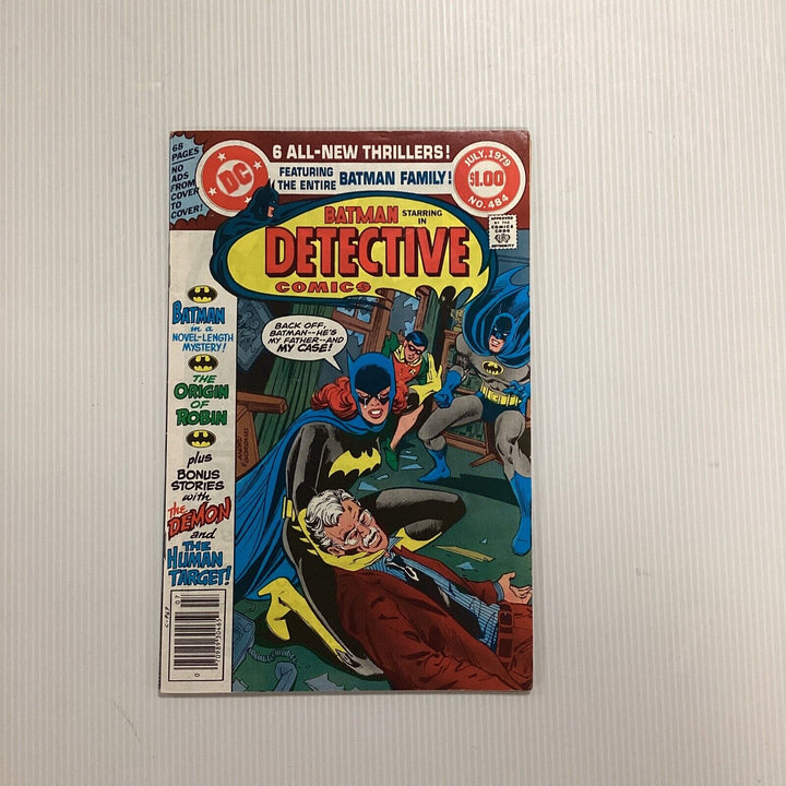 Detective Comics #484 1979 FN/VF