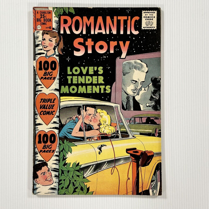 Romantic Story #40 1958 VG Charlton 100 pages big book Cent Copy Silver Age