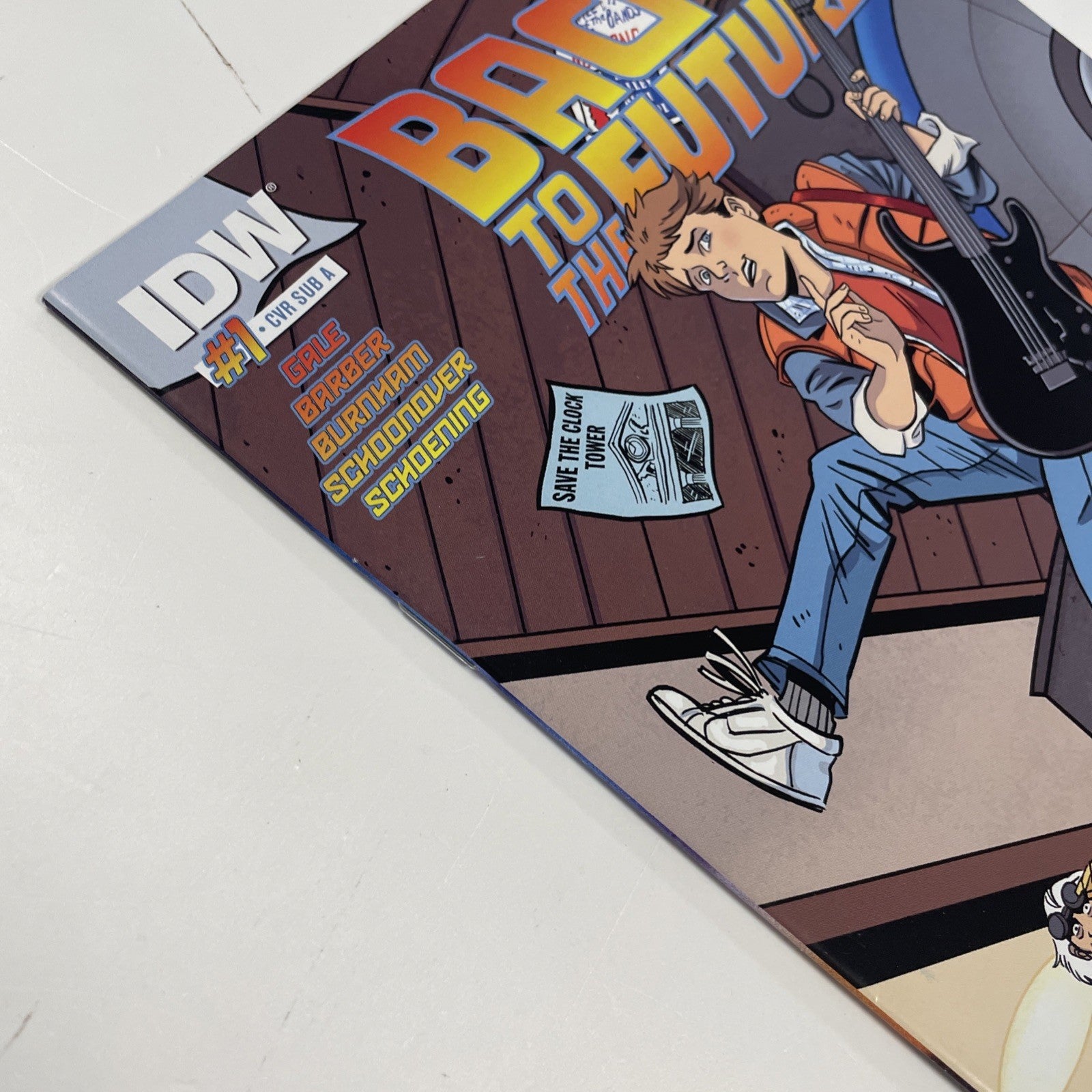 Back To The Future #1 2015 NM Subscriber Variant5