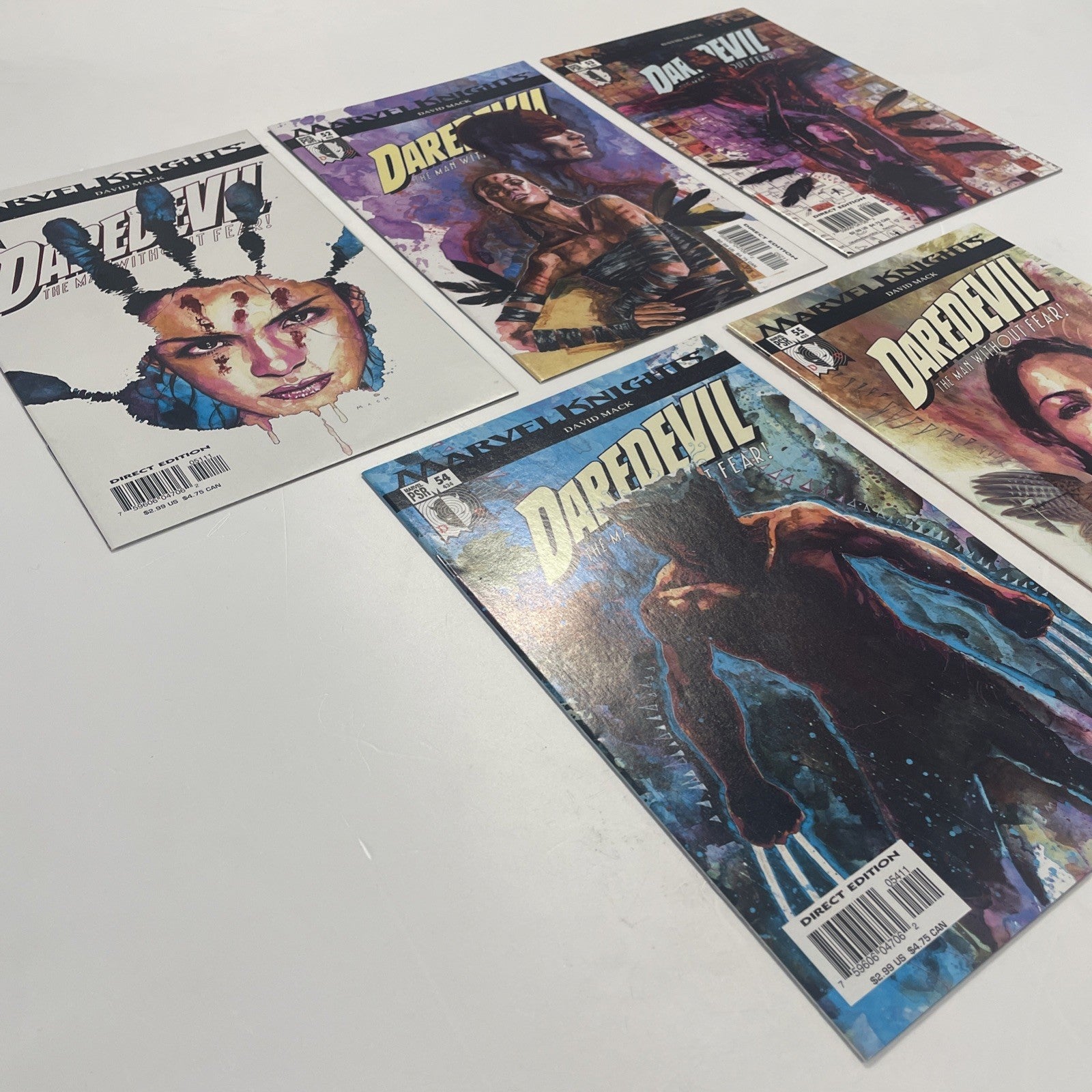 Daredevil #51-55 2003 NM Echo Origin Complete Set6