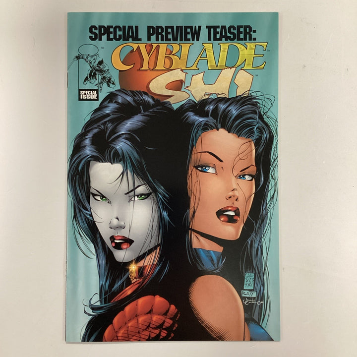 Cyblade / Shi Preview Teaser 1995 VF 1st Appearance of Witchblade Image0