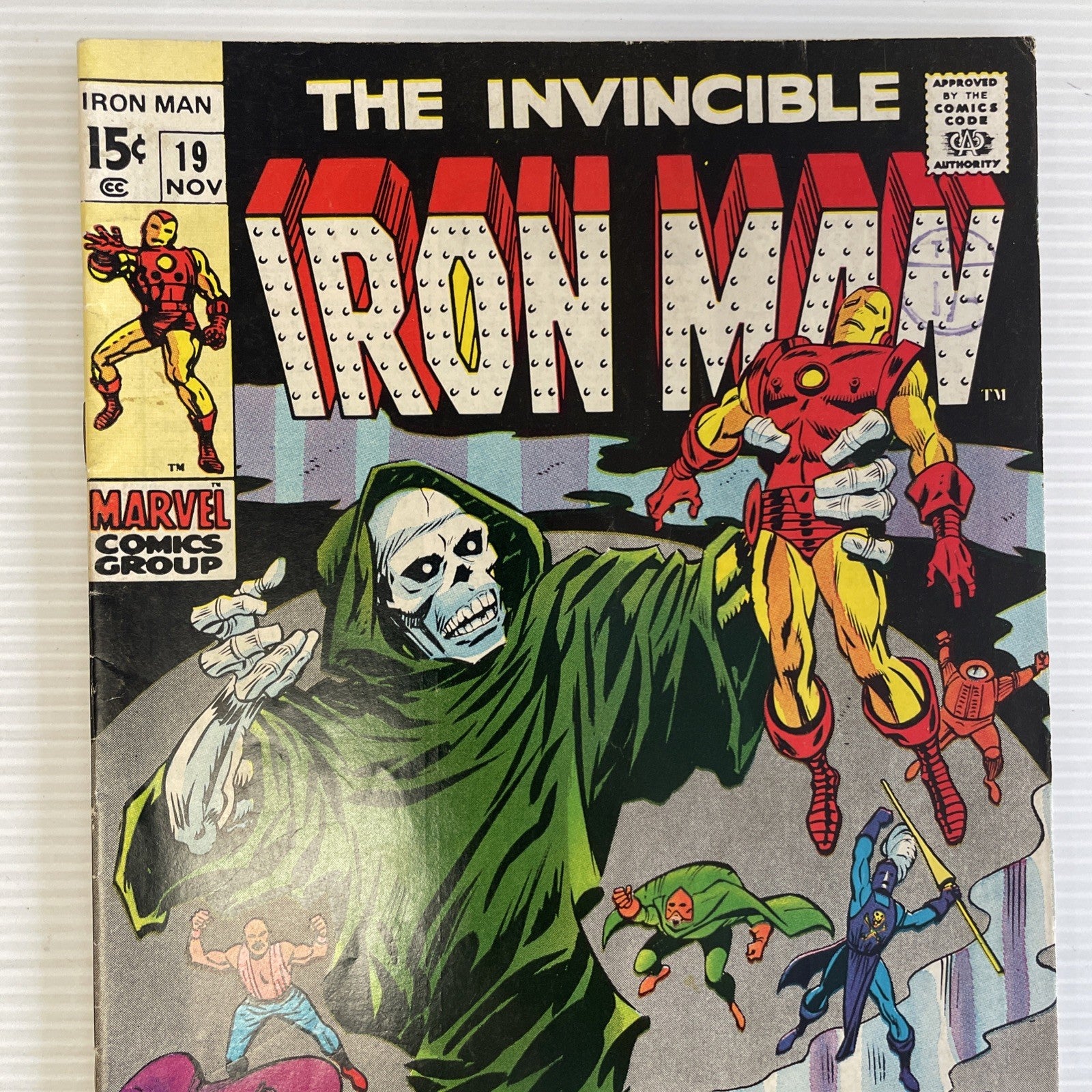 Iron Man #19 1969 VG/FN Pence Stamp1