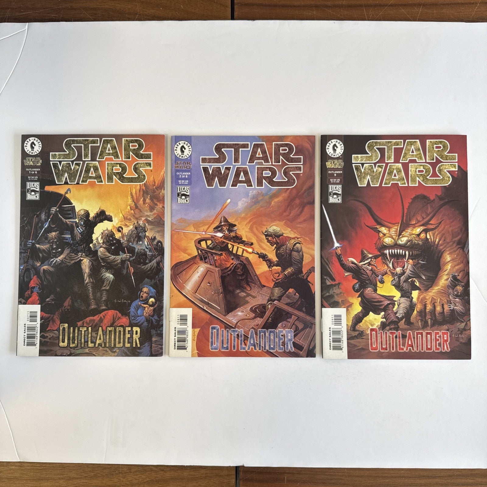 Star Wars Outlander #1-6 1999 Dark Horse Comics0