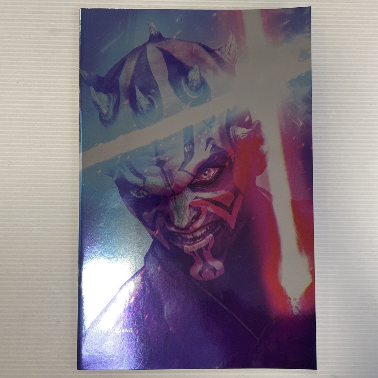 Star Wars Adventures The Clone Wars #5 2020 Giang Darth Maul Virgin Foil Variant0