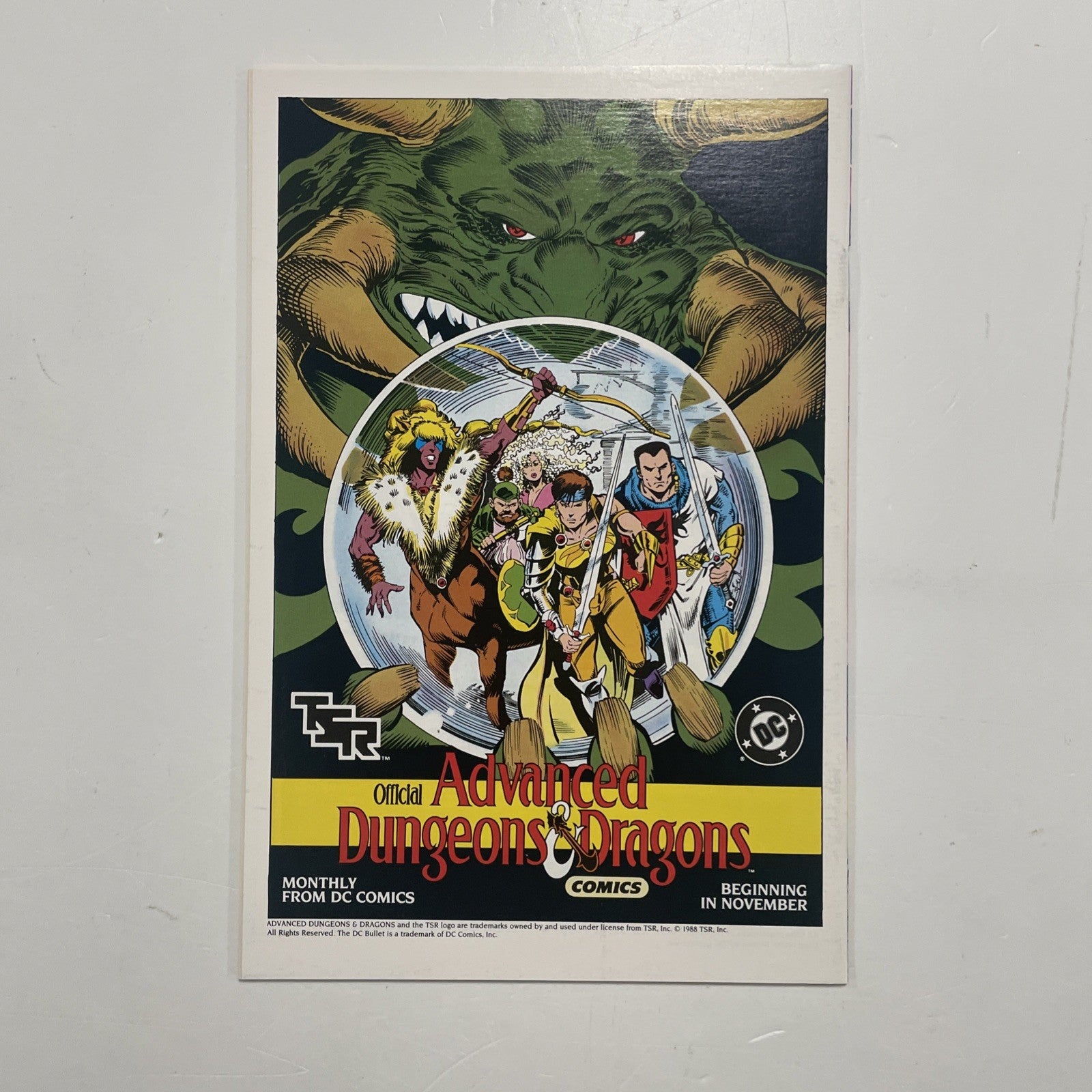 Dragon Lance #1 1988 VF/NM Based On Dungeons & Dragons6