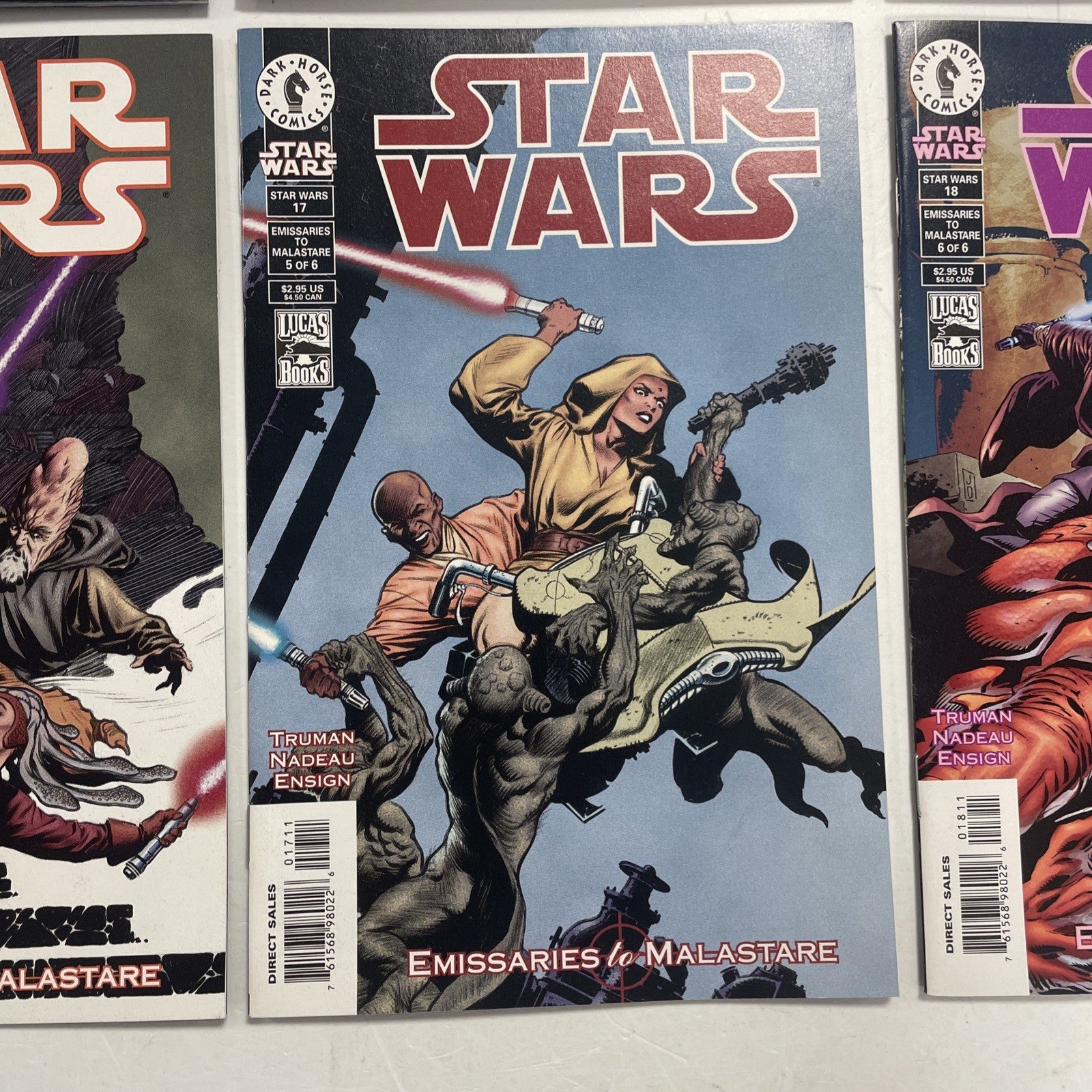 Star Wars #13-18 Emissaries To Malastare #1-6 1999 Complete Set Dark Horse Comic5