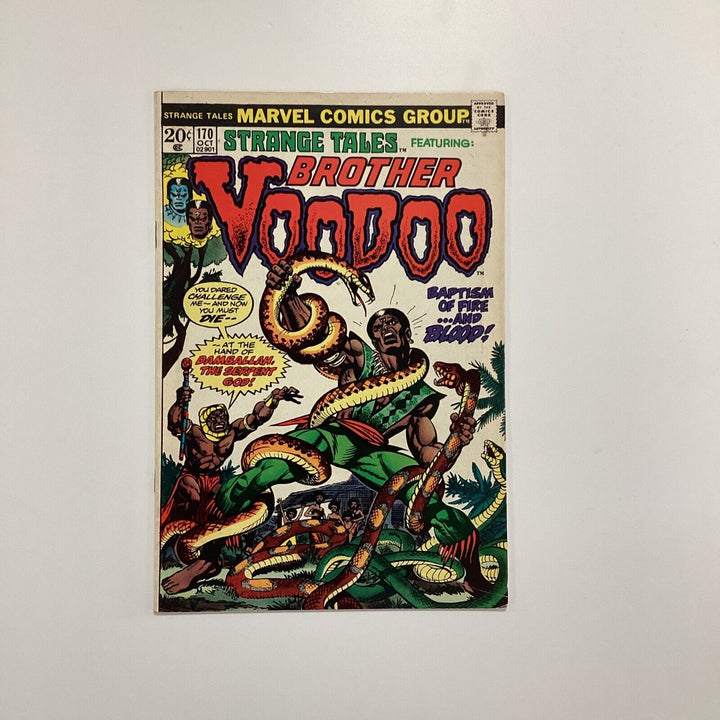 Strange Tales #170 1973 FN