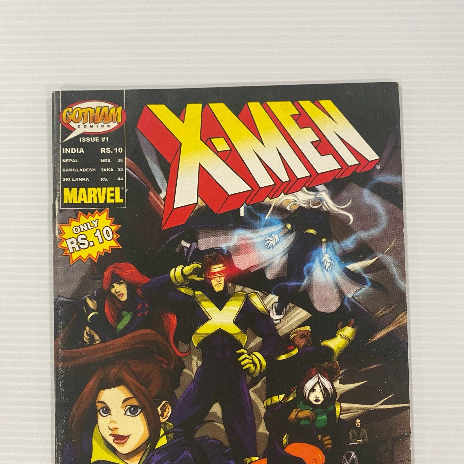 X-Men #1 2001 VF- Gotham Comics India Rare English Indian variant1