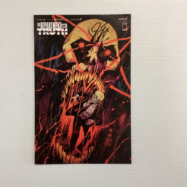 Department of Truth #2 2020 VF/NM 1:10 variant signed by James Tynion IV