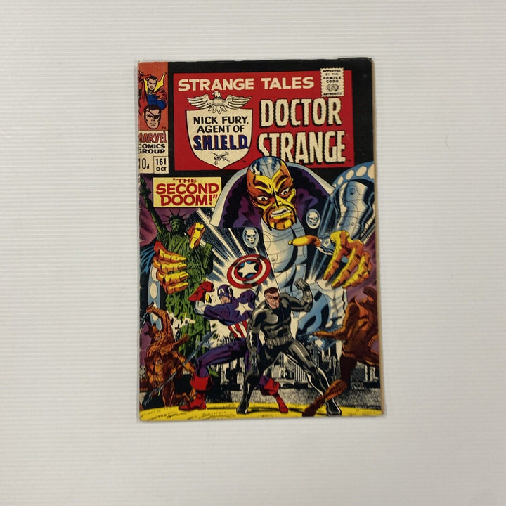 Strange Tales Nick Fury Doctor Strange #161 VG/FN 1967 Pence Copy