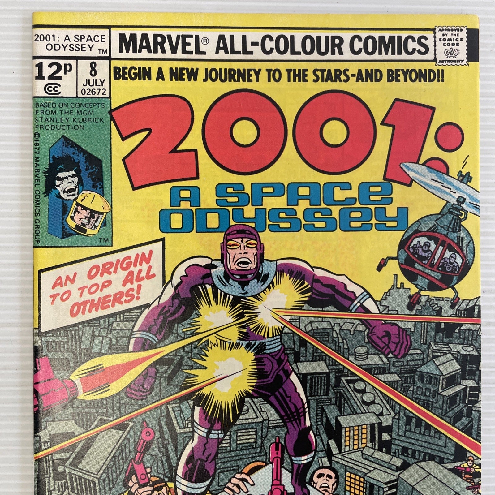 2001: A Space Odyssey #8 1977 VF Pence Copy 1st Appearance of Machine Man1