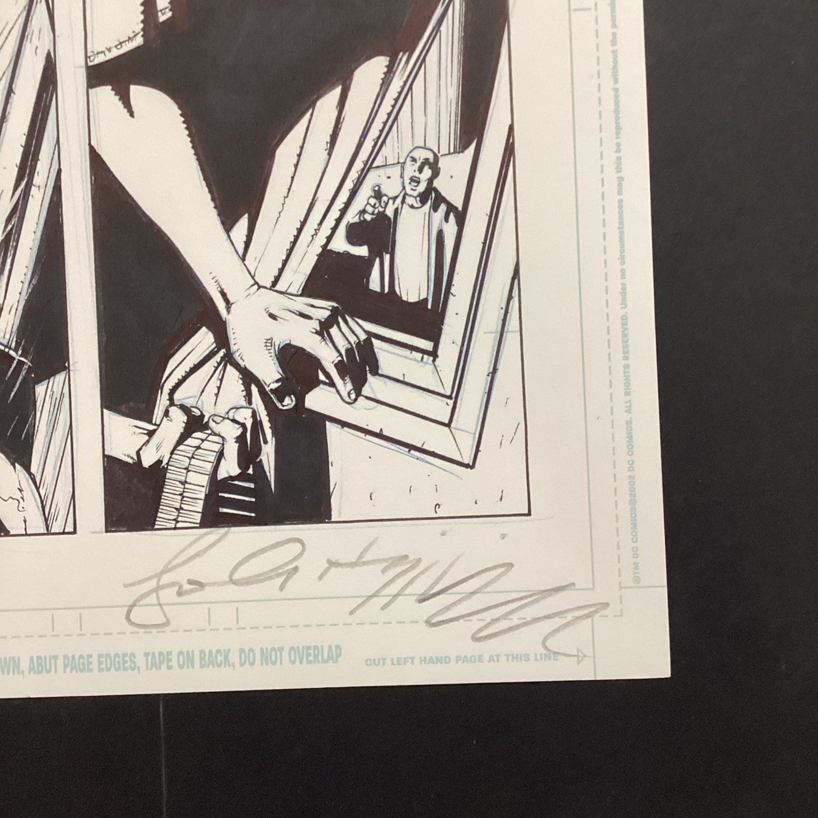 Original Artwork for Thunderbolt Jaxon #1 Page 16 By John Higgins 20063