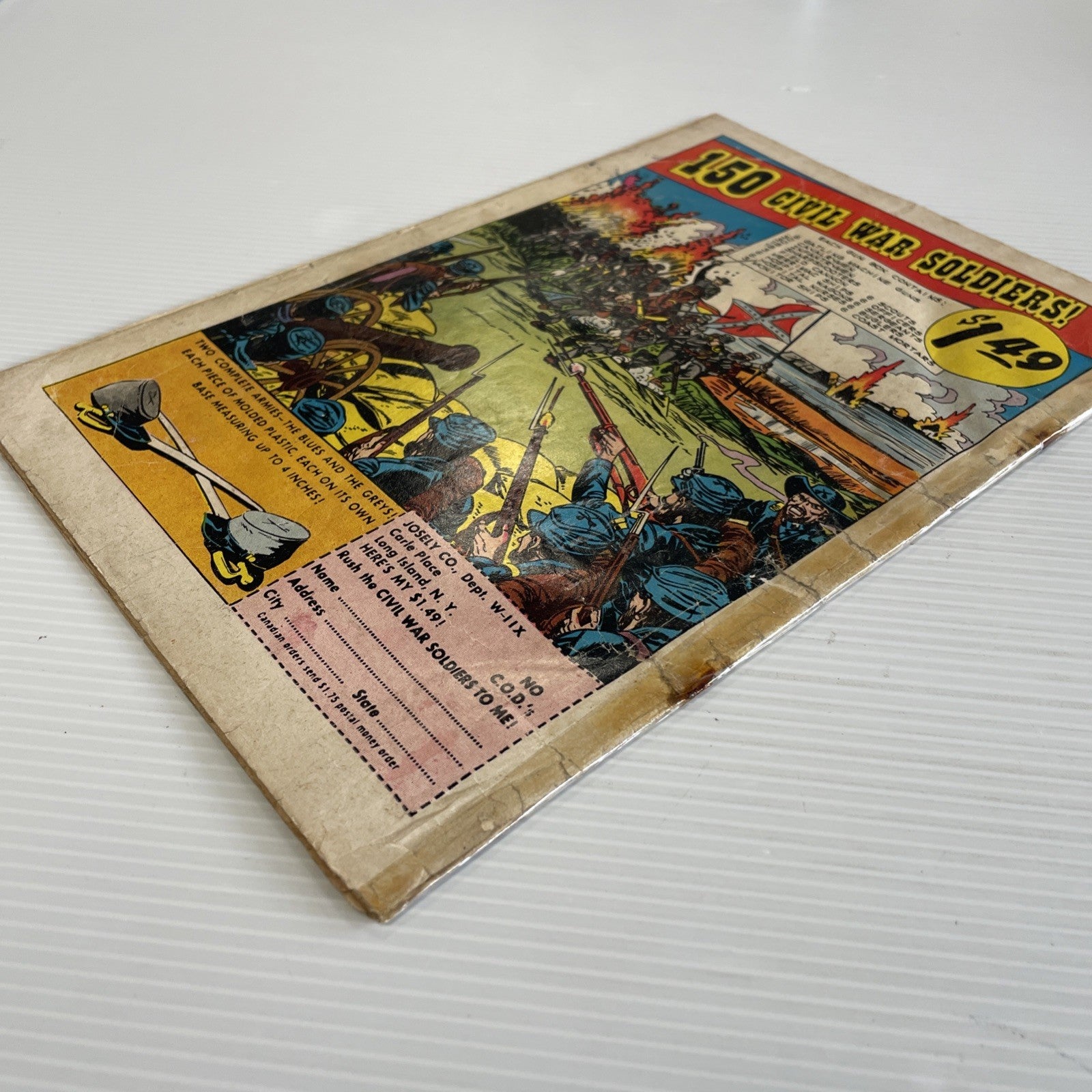 Batman #143 1961 FR 10¢ issue Pence Stamp **Rusted Staples, taped spine7