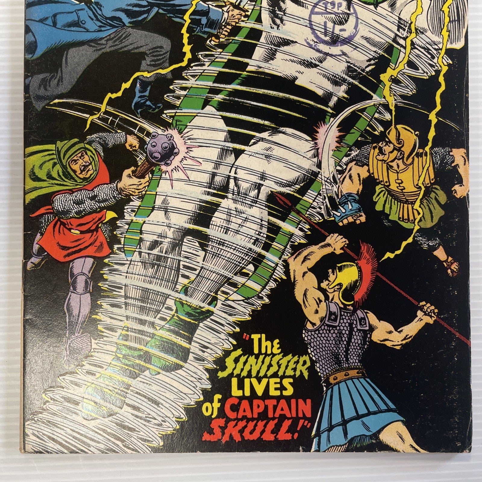 The Spectre #1 1967 VG+ 1st in Own Title Pence Stamp2