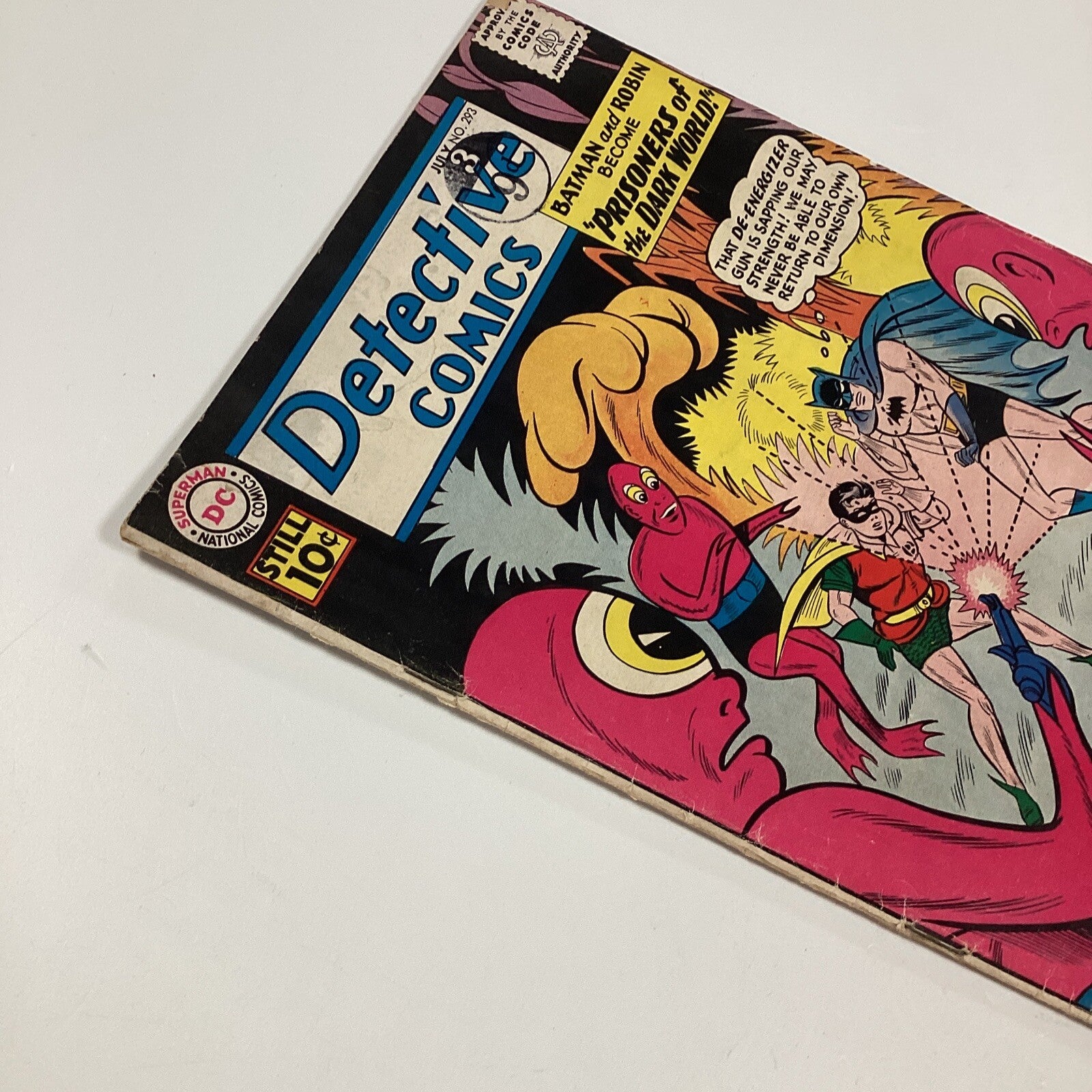 Detective Comics #293 1961 VG-  Aquaman & Aqualad Series Begins5