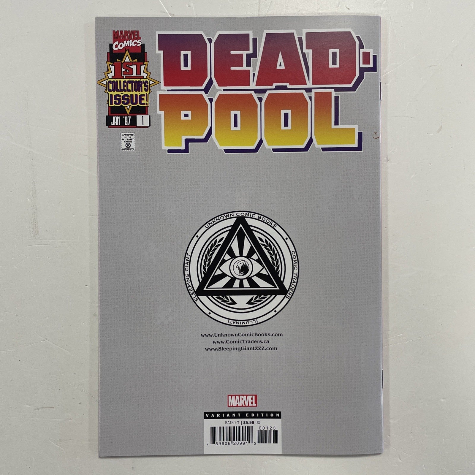 Deadpool #1 2024 NM Facsimile X2 David Nakayama Trade & Virgin Variant14
