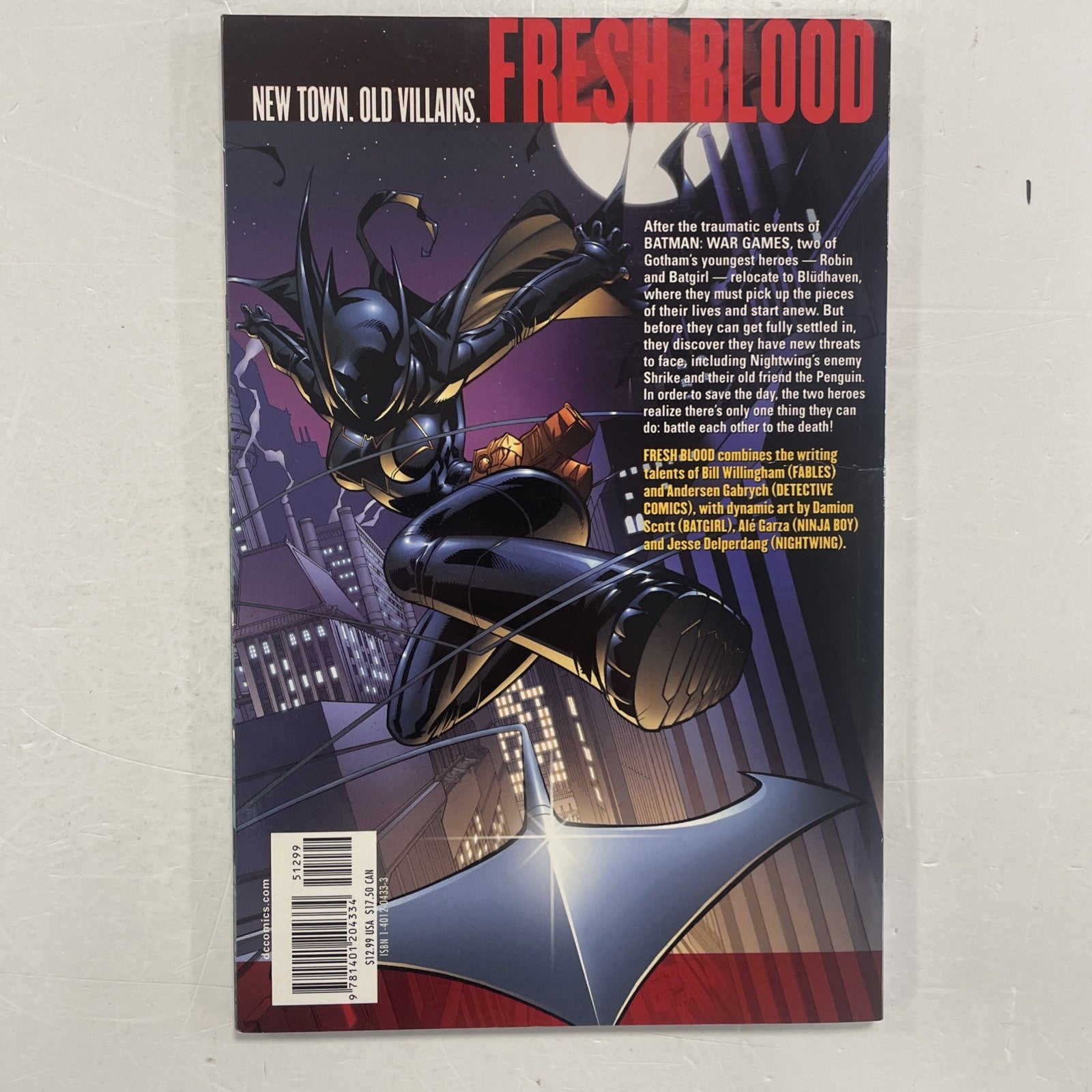 Robin Batgirl Fresh Blood 2005 TPB Trade Paperback Graphic Novel DC Comics4
