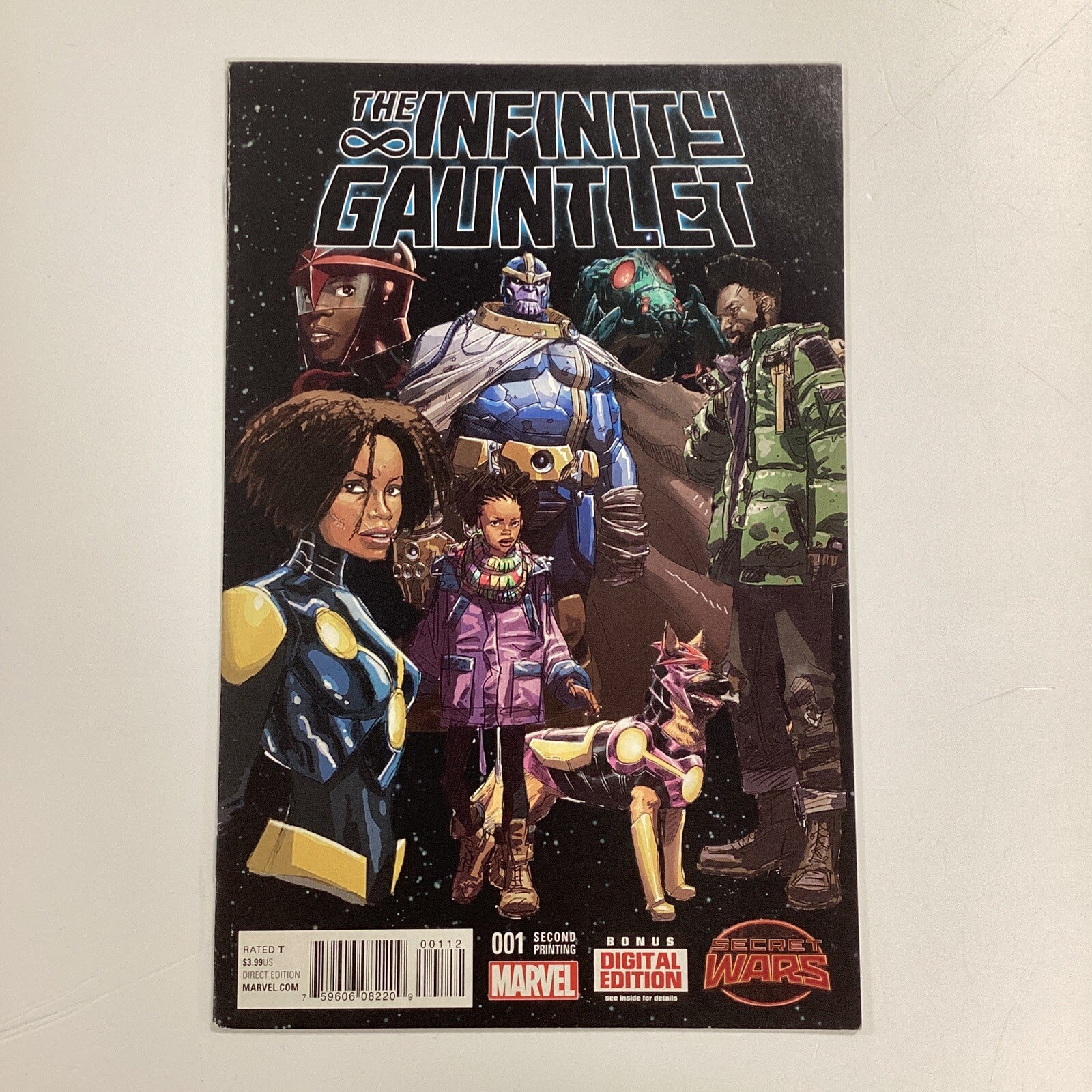 Infinity Gauntlet #1 2015 VF+ 2nd Print Variant0