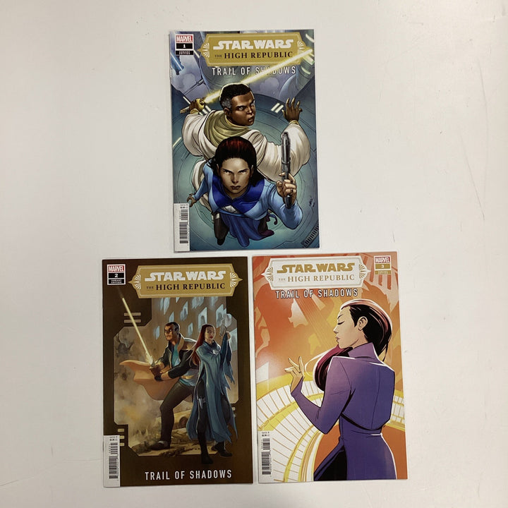 Star Wars High Republic Trail Of Shadows #1-5 2022 Complete Set Variant Cover0