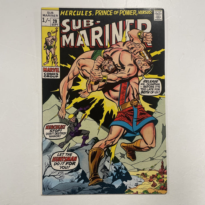 Sub-mariner #29 1970 FN+ Vs Hercules Pence Copy0