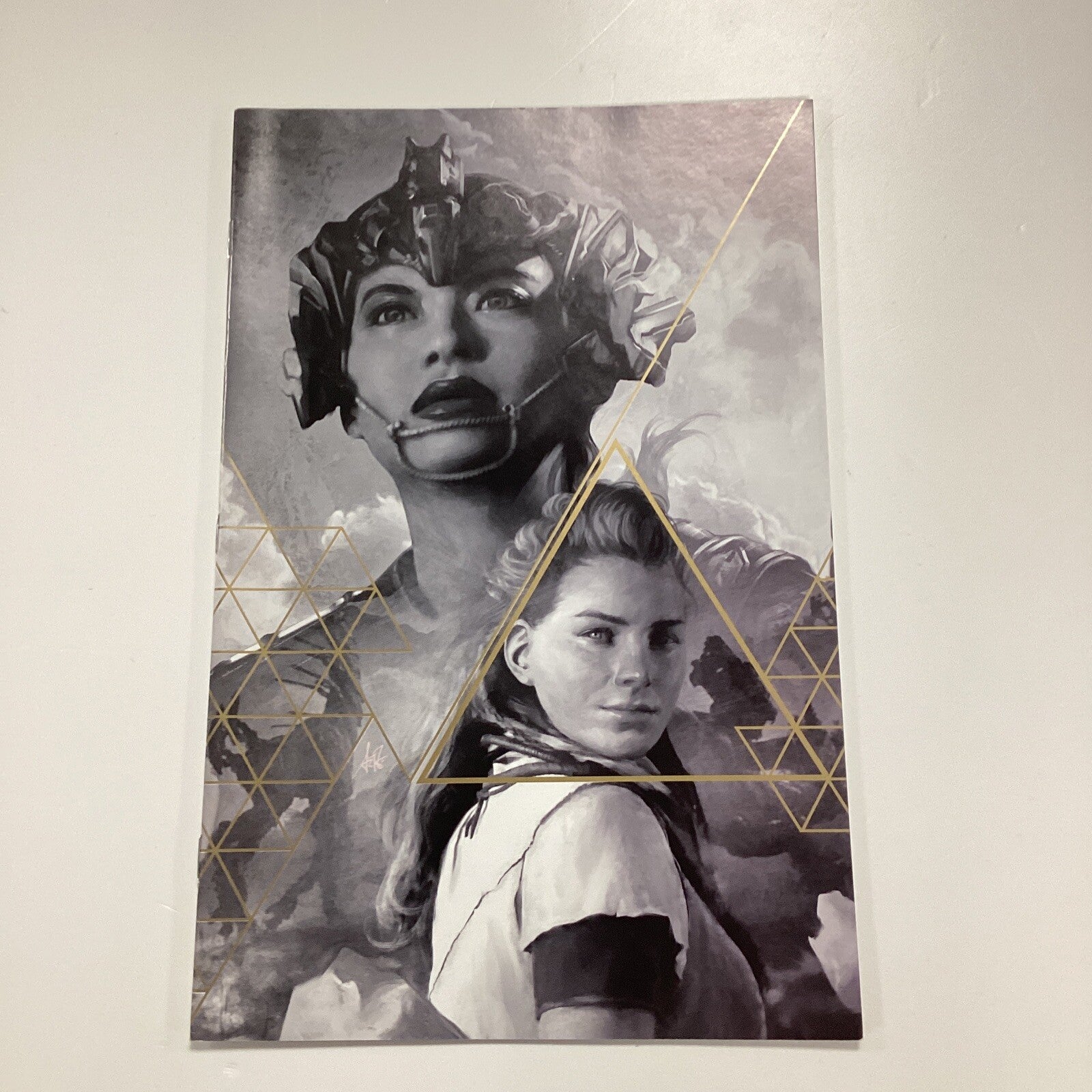 Horizon Zero Dawn #1 2020 NM Artgerm 1:100 Gold Virgin Variant Titan0