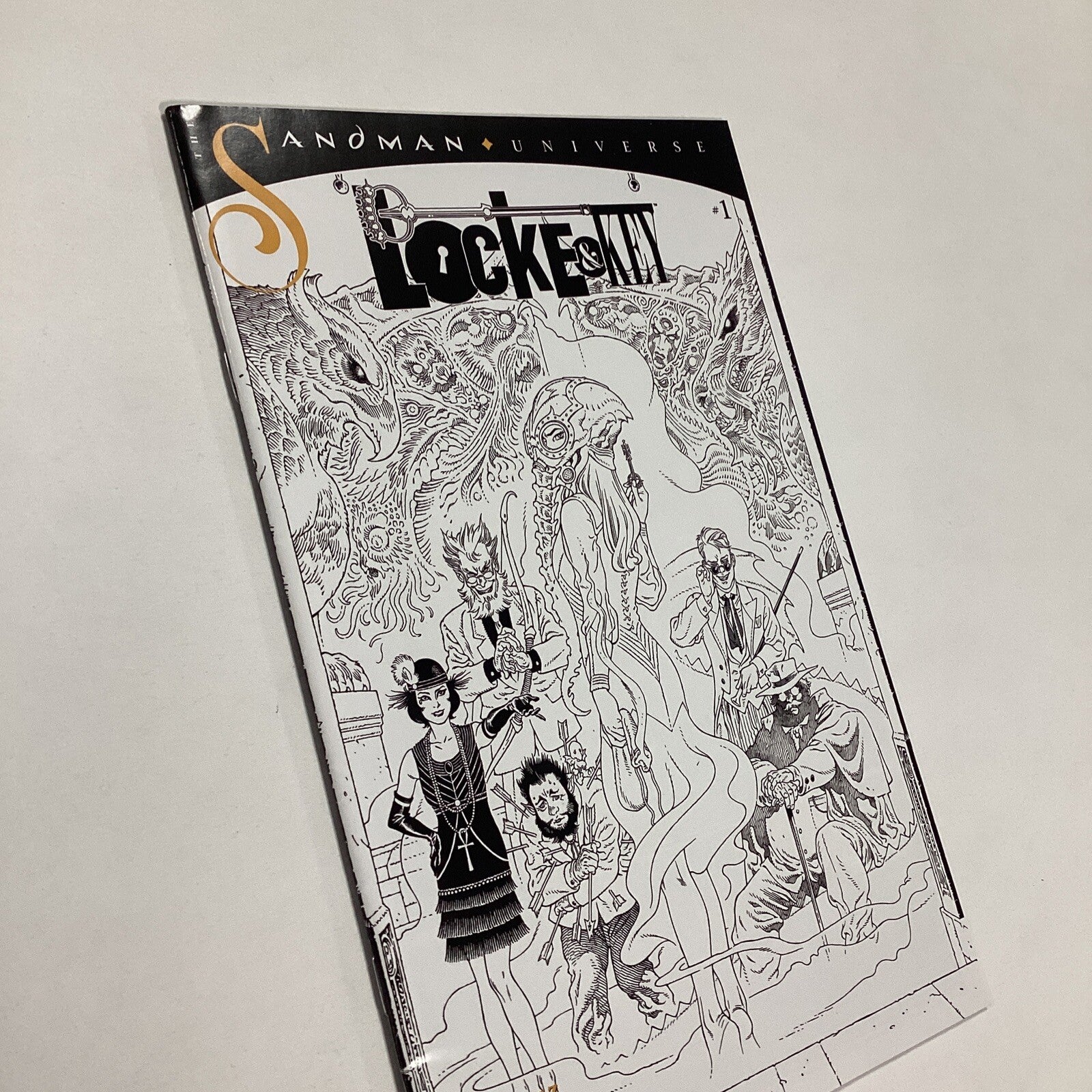 Locke & Key #1 Hell & Gone 2020 NM x2 cover A & sketch Variant IDW10