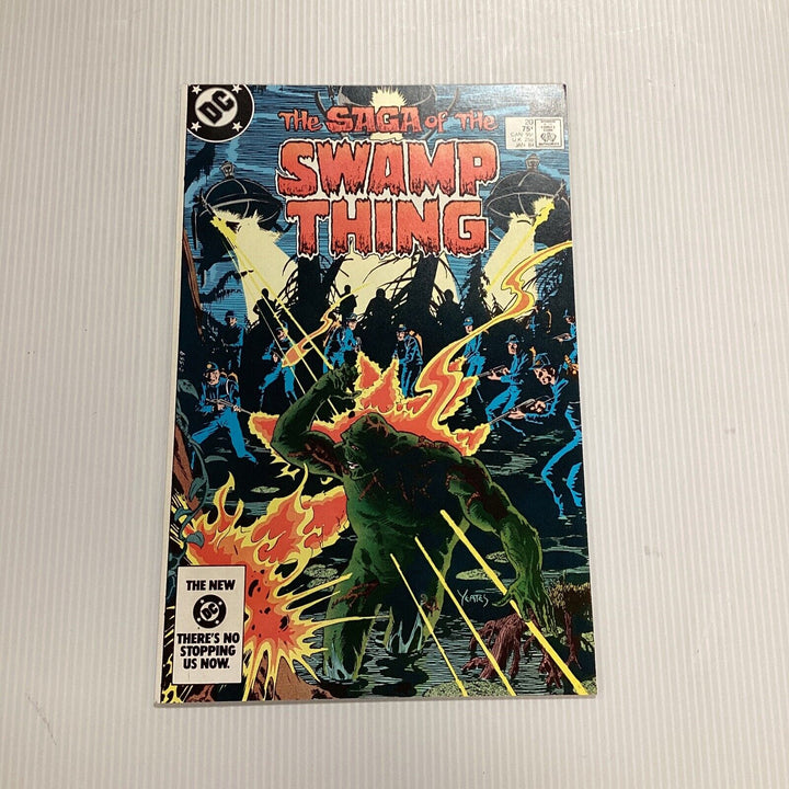 Saga Of The Swamp Thing #20 1984 VF 1st Alan Moore Swamp Thing