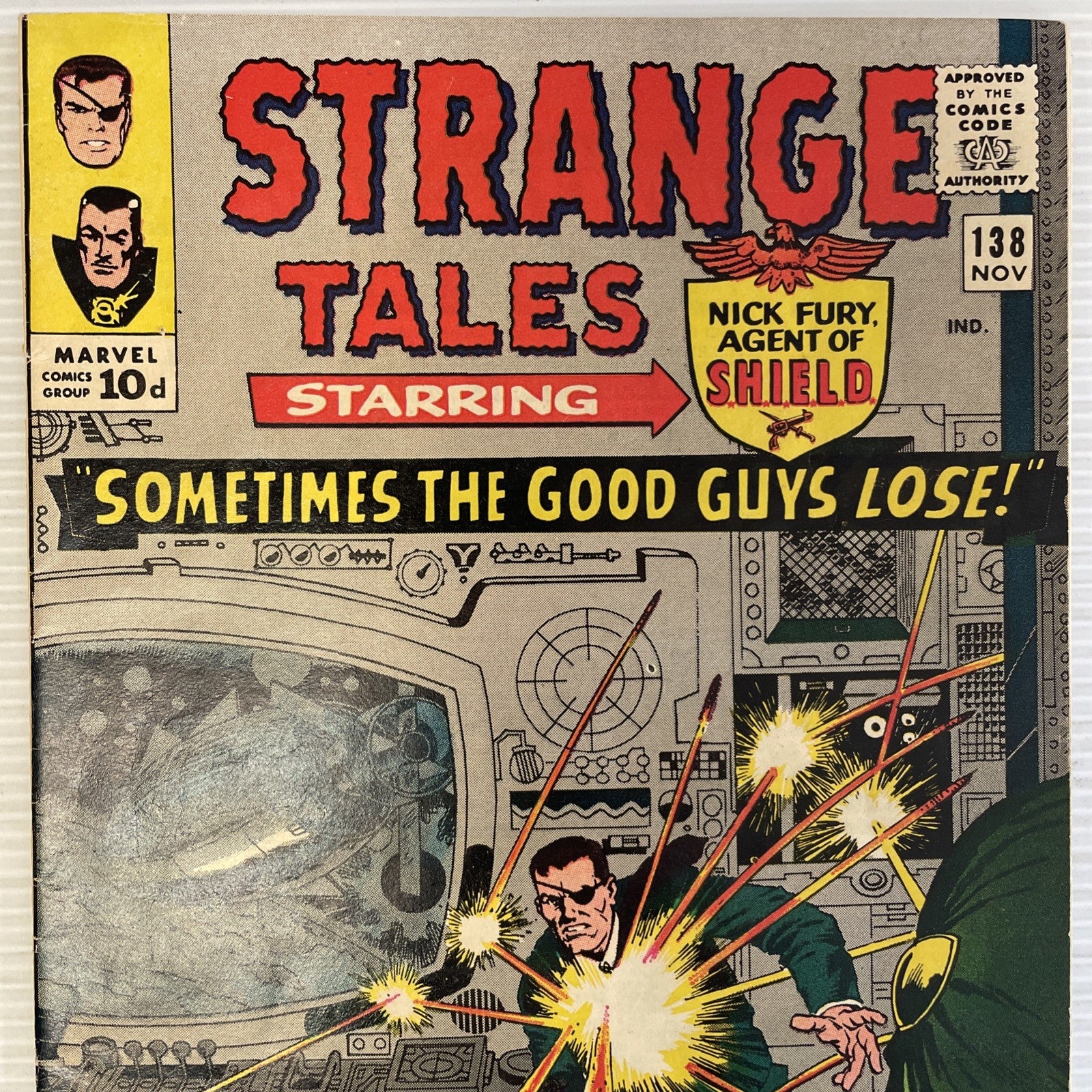 Strange Tales #138 1965 VG/FN 1st Appearance Eterinty Pence Copy1