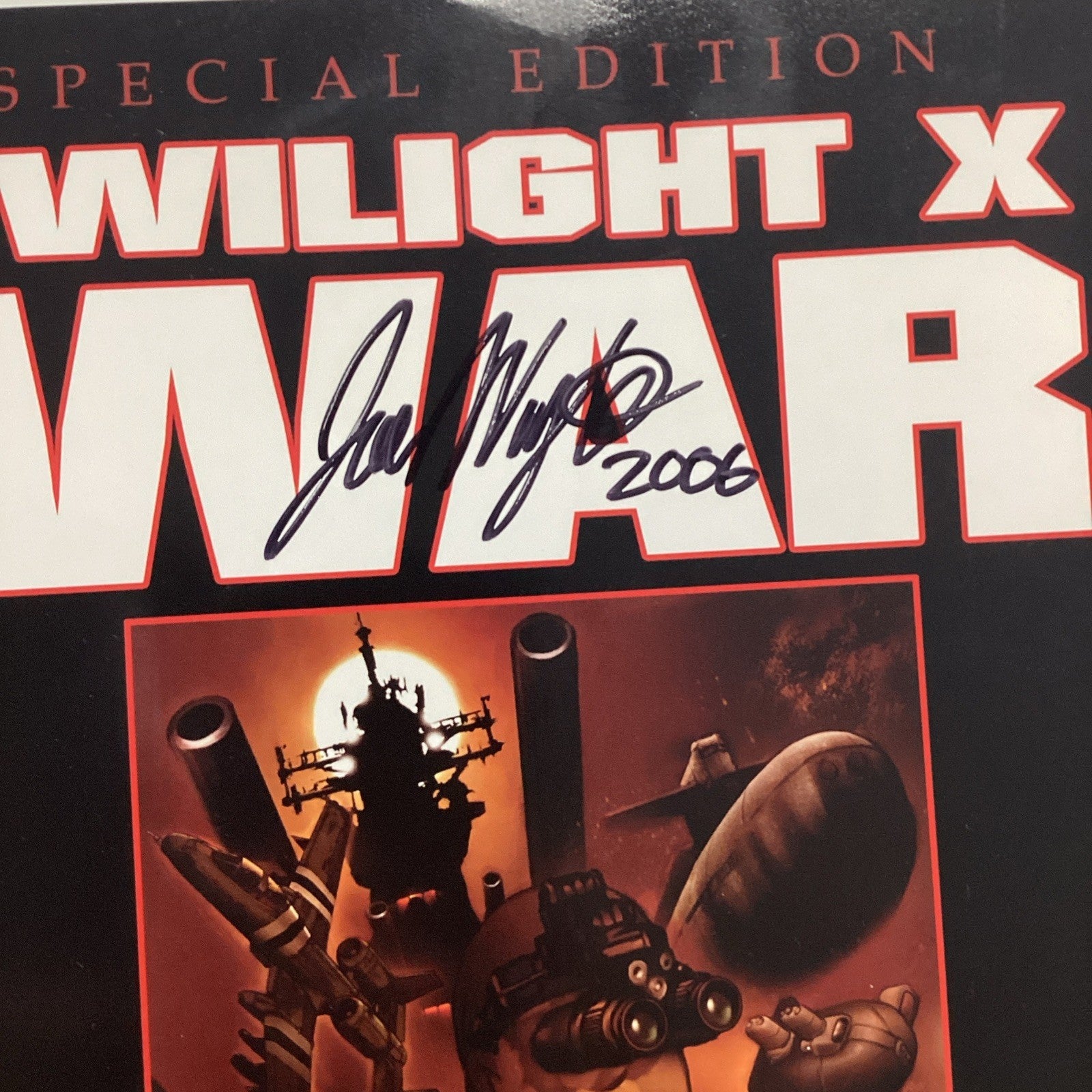 Twilight X War Special Edition 2006 TPB Trade Paperback Antarctic Press Signed7
