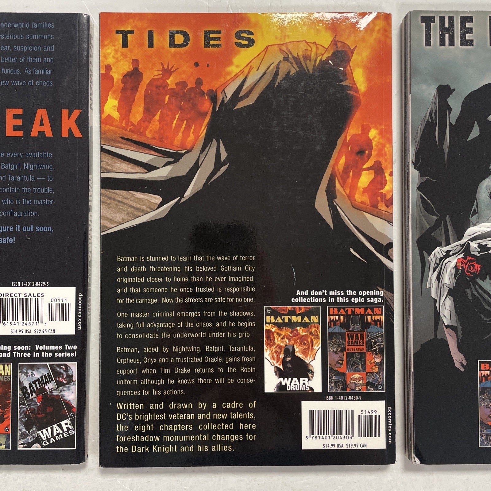 Batman War Games Act 1-3 Paperback 2005 TPB Trade Paperback Graphic Novel7