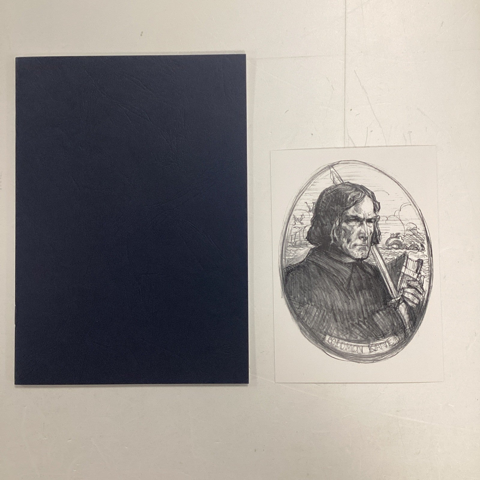 The Solomon Kane Sketchbook 1997 by Gary Gianni in Envelope Sleeve Rare Oop! VGC8