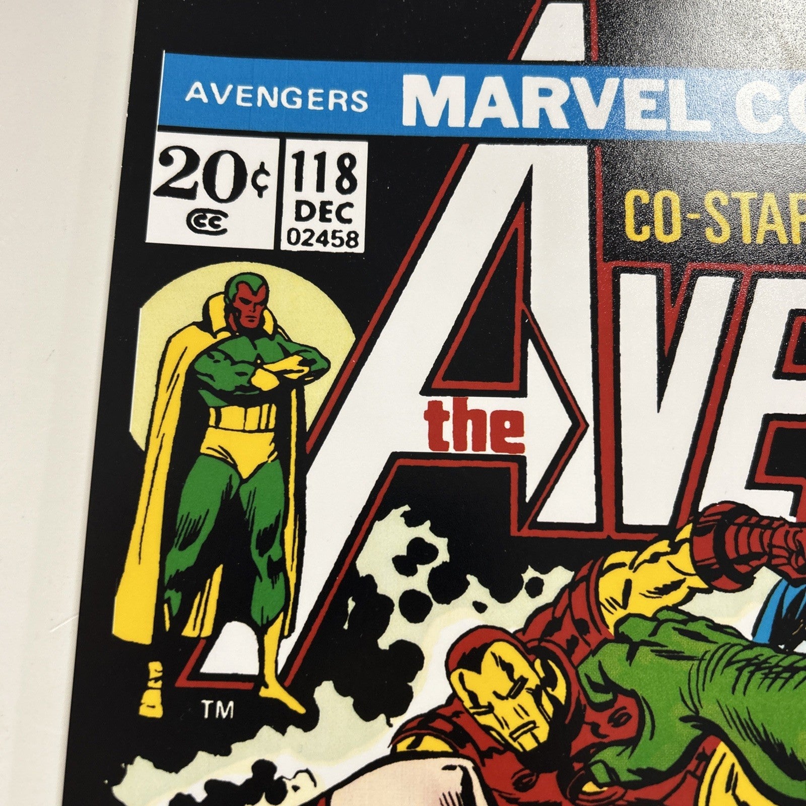 The Avengers #118 Giclée Repro Cover Print Signed by Stan Lee (Excelsior)8