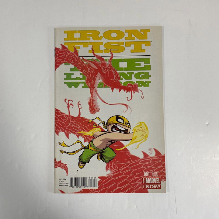 Iron Fist #1 1st Appearance of Pei Skottie Young variant 2014 comic