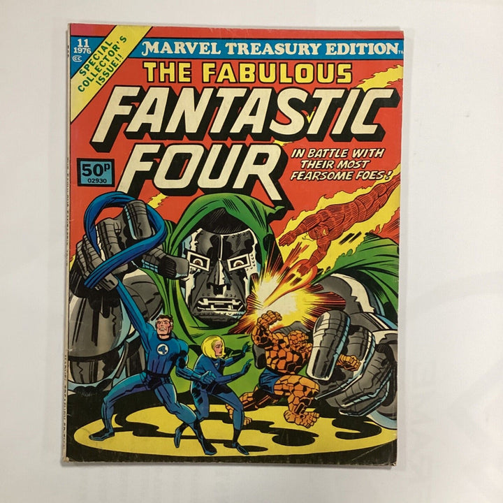 Marvel Treasury Edition #11 Fantastic Four 1976 VG/FN Pence Copy