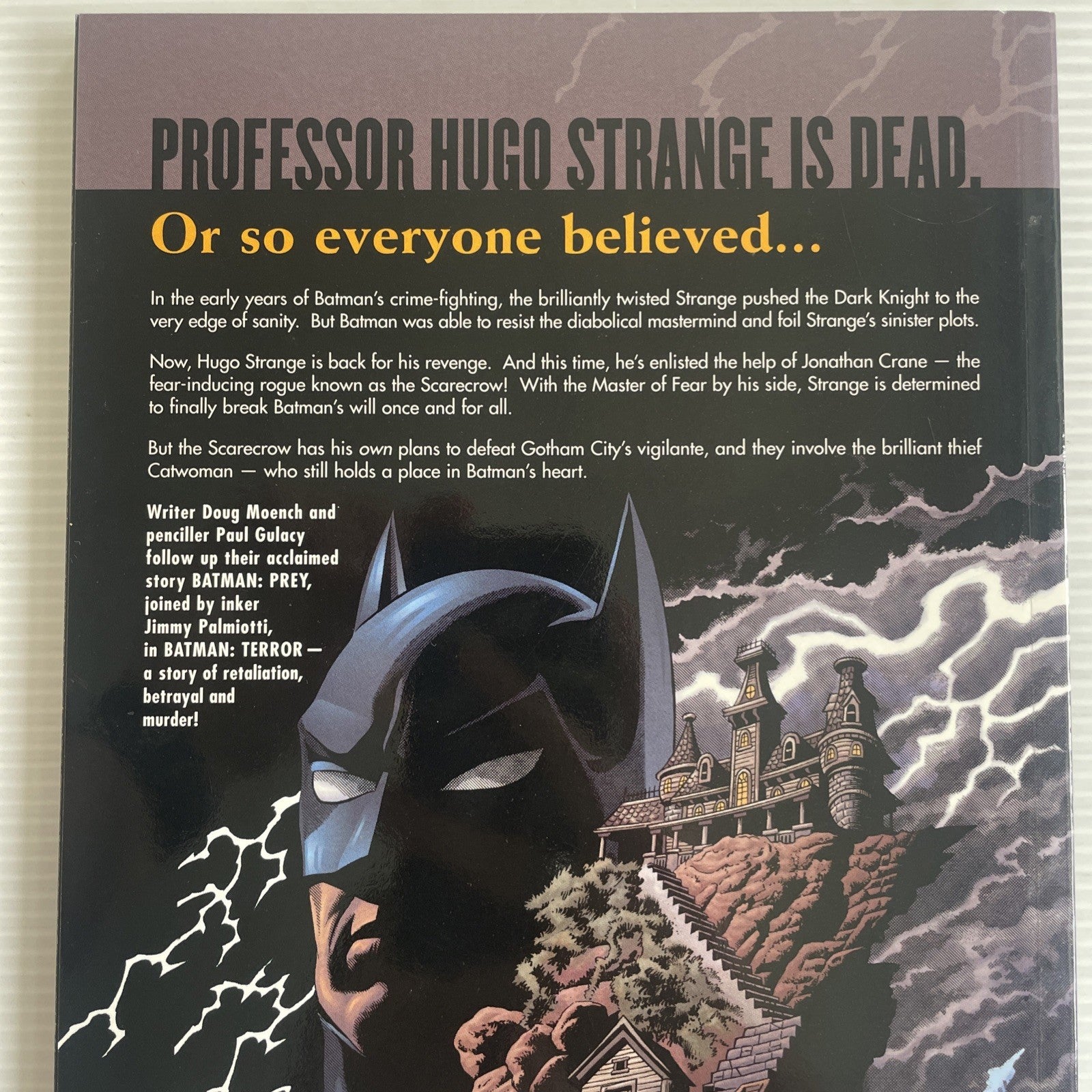 Batman Terror TPB Graphic Novel by Doug Moench DC Comics 20035