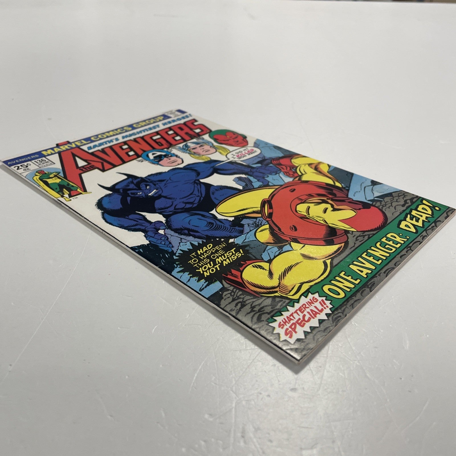The Avengers #135 1975 FN/VF3