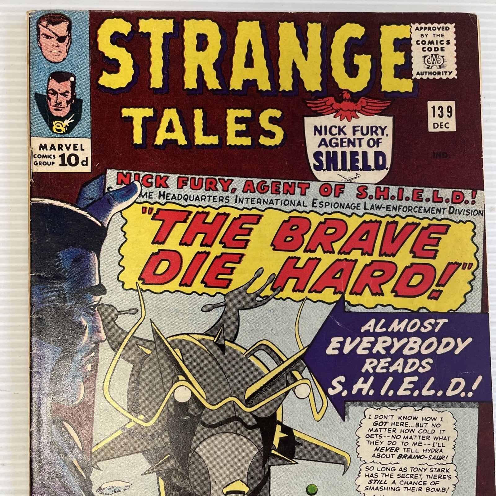 Strange Tales #139 1965 FN-1
