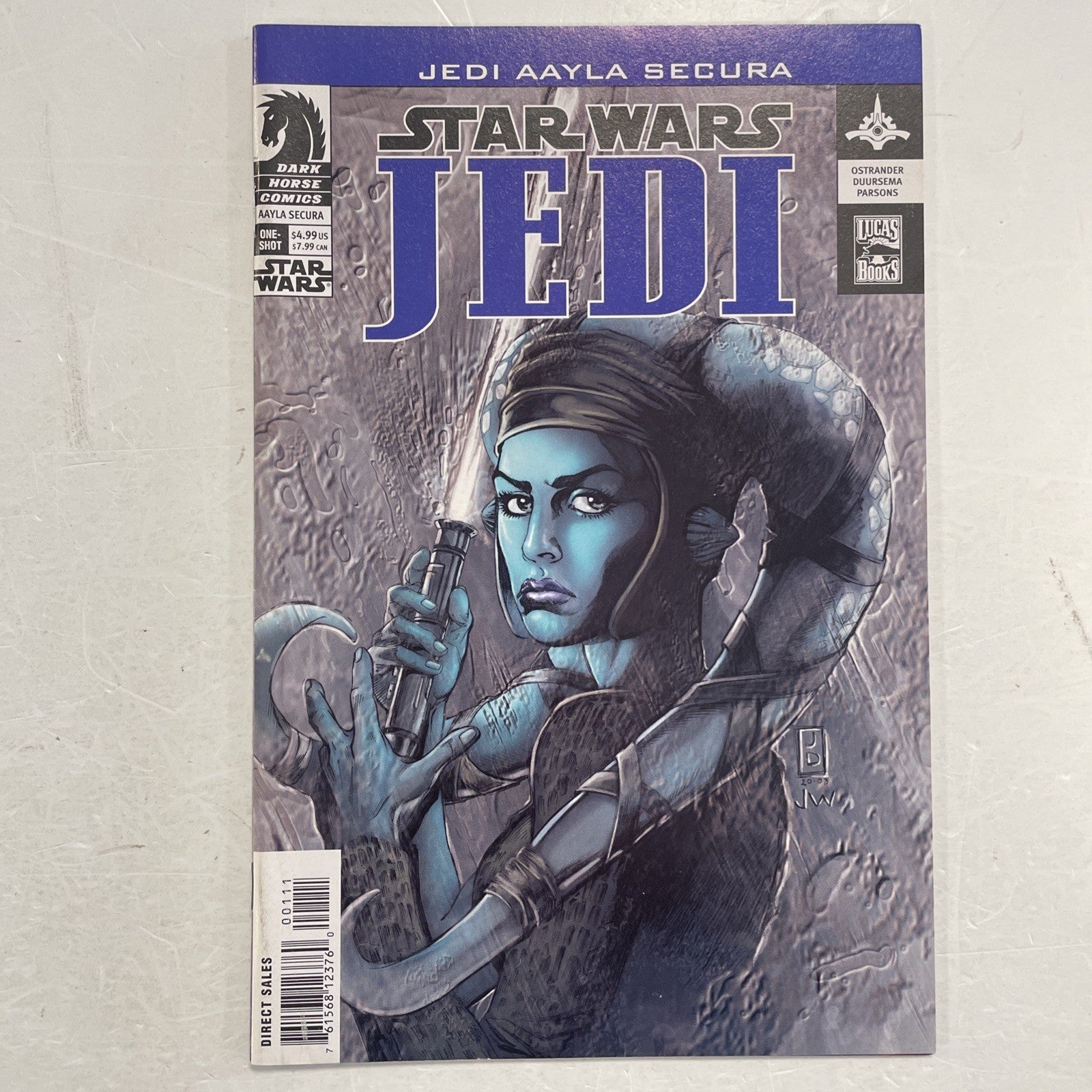 Star Wars Jedi #1 2003 VF Aayla Secura One-Shot Dark Horse Comics0