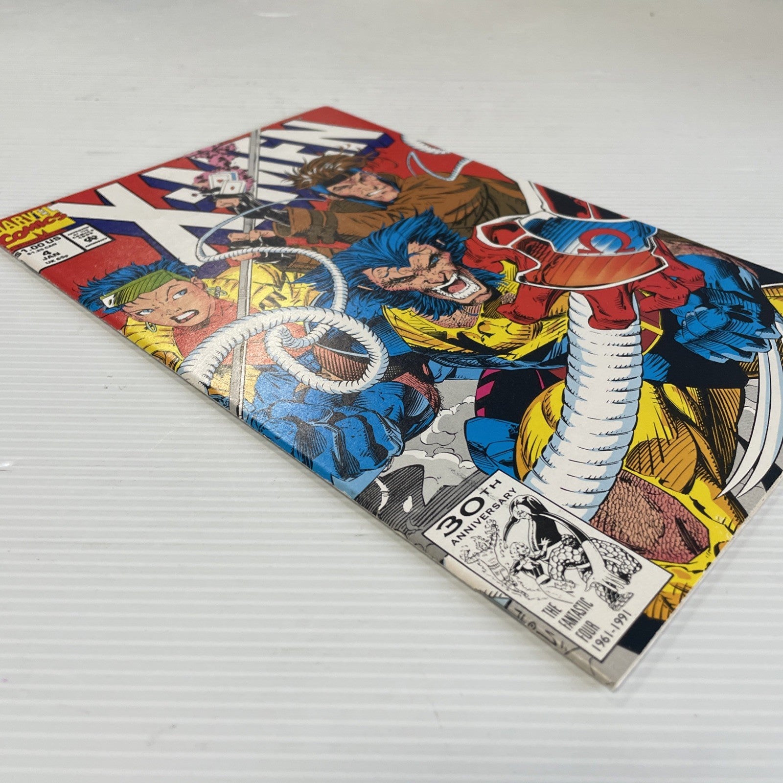X-Men #4 1991 VF/NM 1st Appearance of Omega Red3