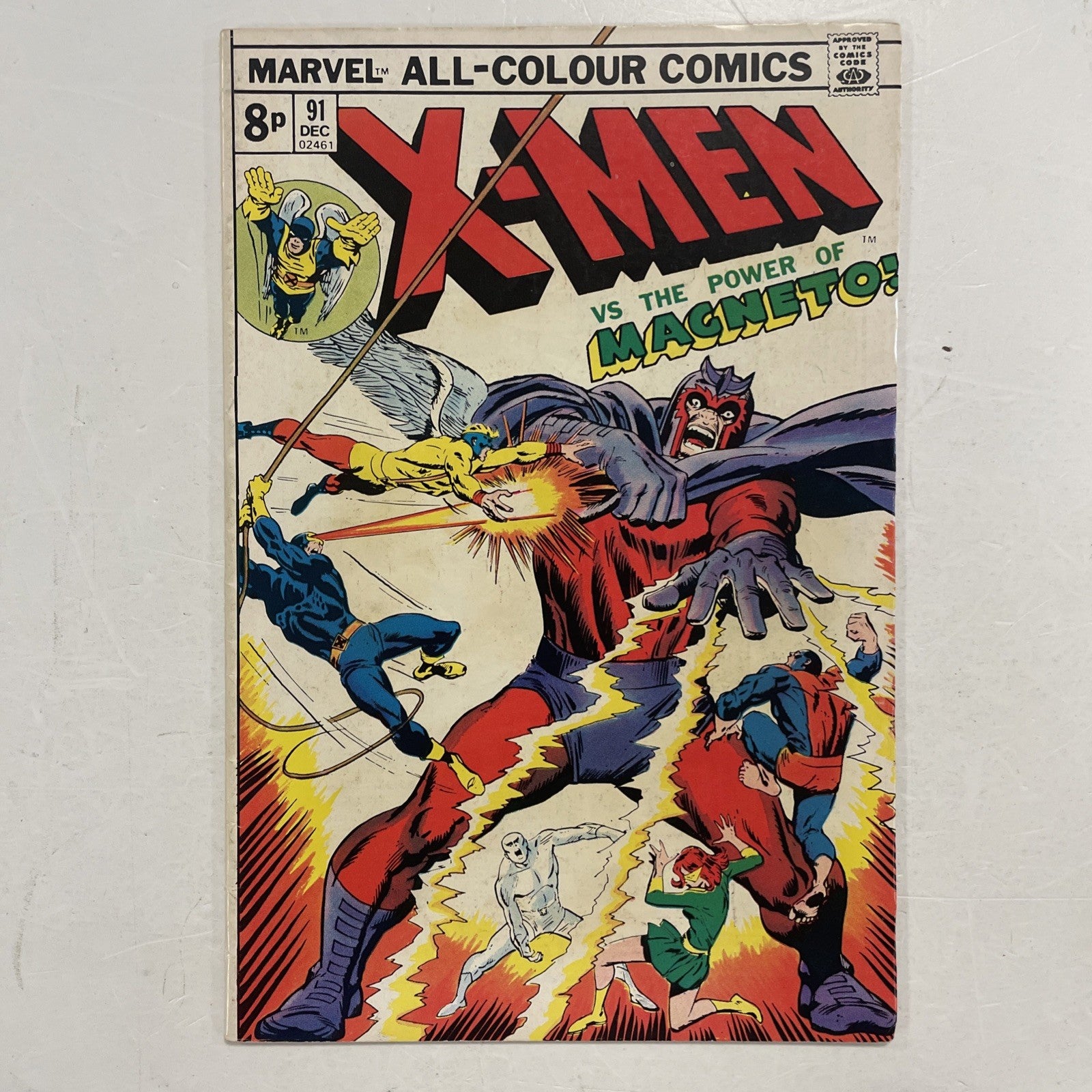 X-Men #91 1974 FN/VF Pence Copy0